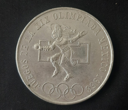 Moneda Conmemorativa Juegos Olimpicos México 1968