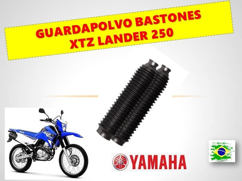 Imagen 1 de 3 de Guardapolvo Bastones Xtz Lander 250 Yamaha *nuevo*