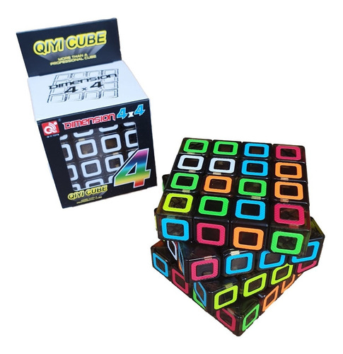 Cubo Rubik Cobra Qiyi 4x4 Ciyuan Speedcube Tiled Mofangge 