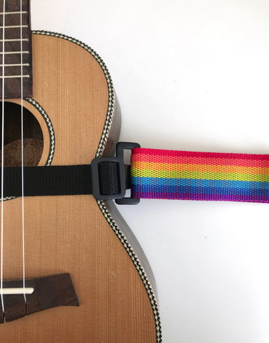 Correas Para Ukelele -para Uke Con O Sin Pin De Agarre-