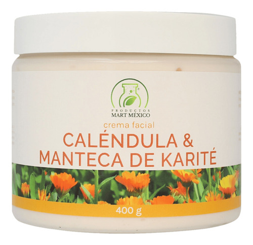 Crema De Caléndula Y Manteca De Karite (300 Grs) Momento De Aplicación Día Tipo De Piel Todo Tipo De Piel