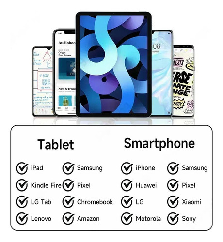 Lápiz Óptico Para iPad Tableta Android Dibujo Lápiz G-rosa