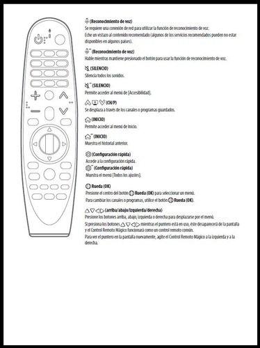 Imagen 9 de 10 de Magic Control LG Original An-mr20ga Series J K M N Y Oled