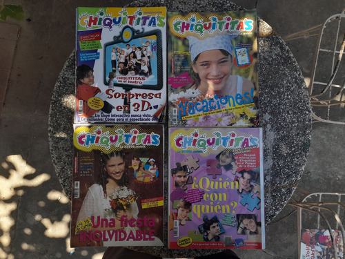 Lote De Revistas Chiquititas, Super Pop, Mondo Pop (años 90) (Usado)