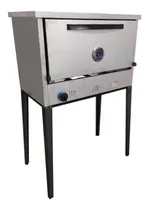 Comprar Horno Pizzero Rotisero 6 Moldes Cincalum Frente Acero Inox.