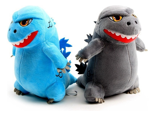 2 Piezas Godzilla Muñeca Dinosaurio Monstruo Peluche Juguete