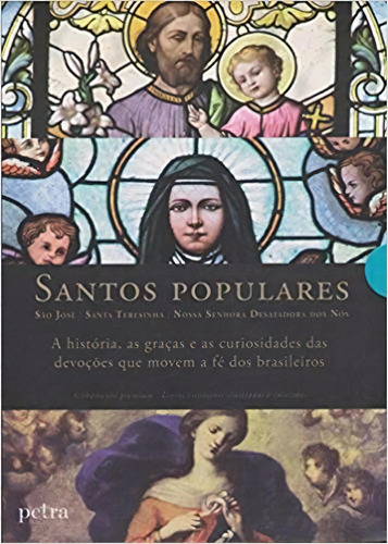 Santos Populares_box, De Petra Editorial. Editora Editora Petra, Edição 01 Em Português
