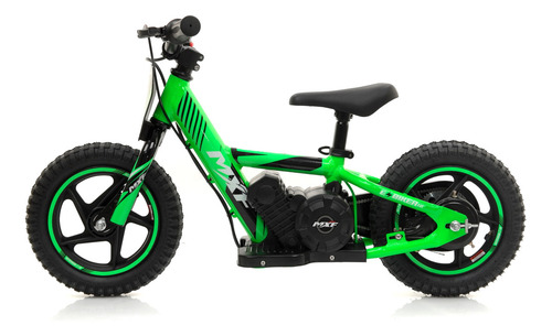 Bicicleta Elétrica Equilibrio Mxf Aro 12 E Biker Cor Verde