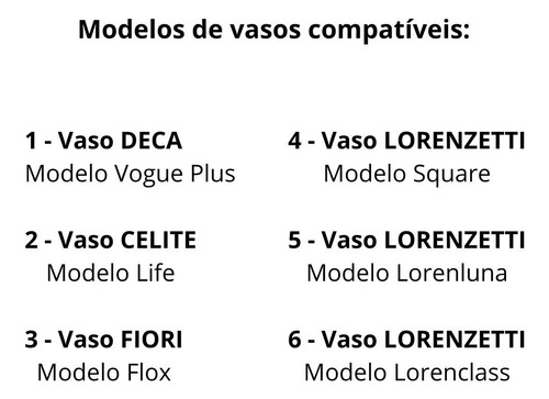 Assento Vogueplus Life Flox Square Lorenluna Lorenclass Sf