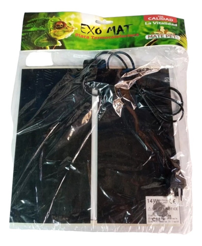 Placa Calefactora Para Erizos Y Reptiles De 28x28cm 14w