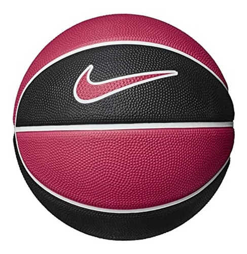 Pelota Mini Basketball Nike Skills Tamaño 3 Negra Y Roja