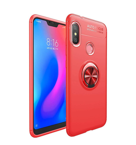 Funda Tpu + Anillo Iman Compatible Con Xiaomi Note 5 Pro Af