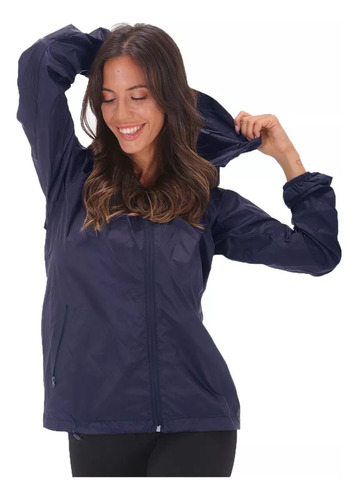 Campera Rompeviento Impermeable Mujer Para La Lluvia