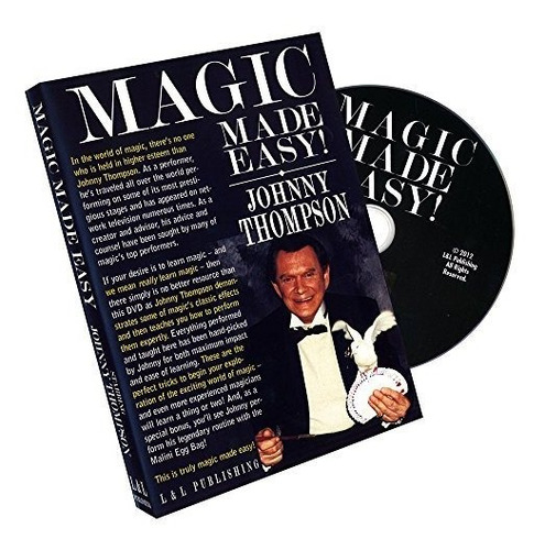 Kits De Magia Mms Johnny Thompson's Magic Made Easy Por L&l 