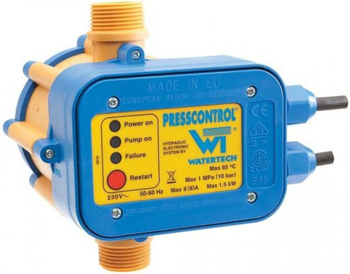 Controlador De Presión Watertech Autopress16 8amp 220v 