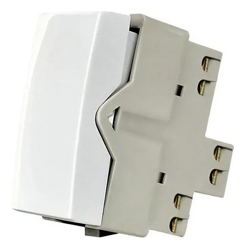 20 Modulos Interruptor Simples Branco Modelo Sleek Margirius Corrente nominal 10 A Voltagem nominal 250V