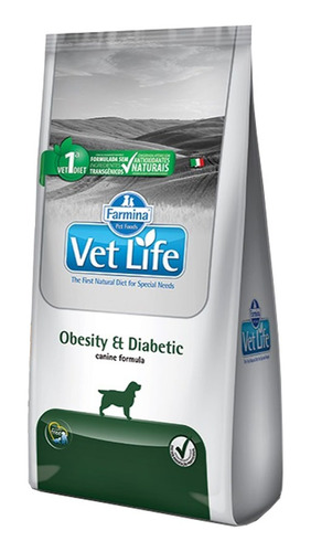 Vet Life Obesity Perro X2kg