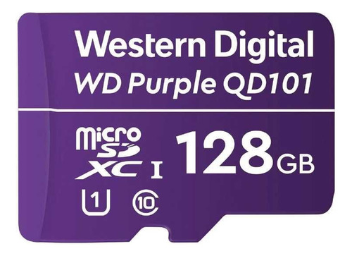 Memoria Micro Sd 128 Gb Western Digital Purple