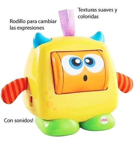 Muñeco Con Cuerpo De Robot Bebe Fisher Price Amarillo Nuevo
