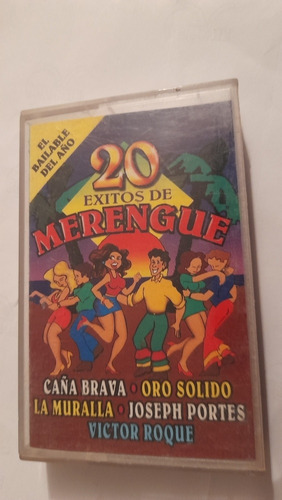 Cassette De 20 Éxitos De Merengue Varios Interpretes(539 