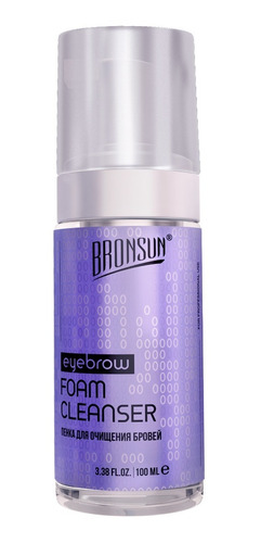 Bronsun Foam Cleanser, Espuma Limpiadora Para Ceja Y Pestaña