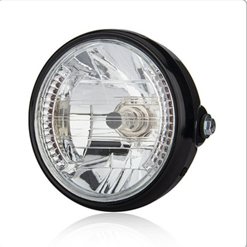 Faro Led 7  Con Luz De Cruce Para Moto Universal