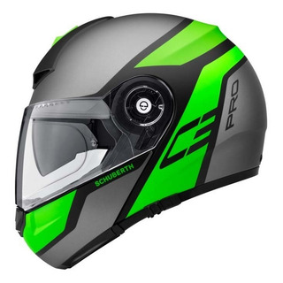 Schuberth C3 Pro Europe Amarillo Motocicleta Casco