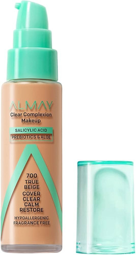 Base Liquida De Maquillaje Almay Clear Complexion 700 True Beige