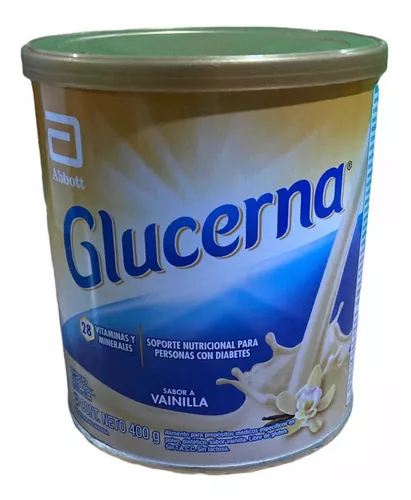 Suplemento Nutricional Glucerna sabor a vainilla en polvo x 400 gr