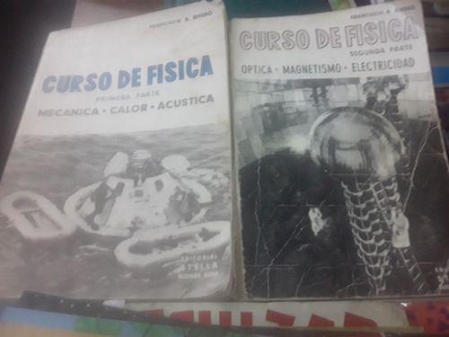 Libros De Francisco Rivero - Curso De Fisica Lote X 2 Tomos