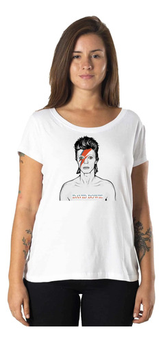 Remeras Mujer David Bowie Rock |de Hoy No Pasa| 3