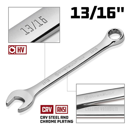 Alltrade 644148 - Llave Combinada Pulida (13/16 Pulgadas)