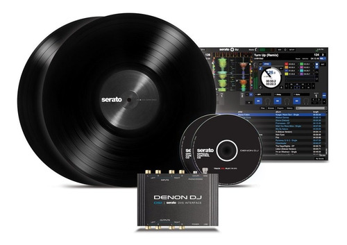 Denon Dj Ds1 | Interfaz De Audio De Vinilo Digital De Tamaño