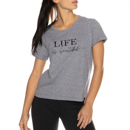 Remera Rush Town Life Wns Mujer Casual Moda Urbano