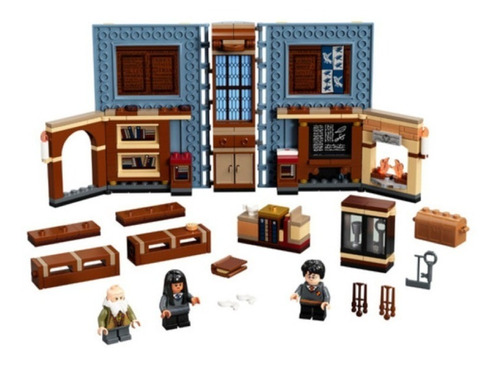Set de construcción Lego Harry Potter Hogwarts moment: charms class 256 piezas  en  caja