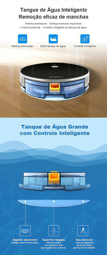 Robô Aspirador Liectroux C30b Passa Pano Pronta Top Cor Preto Voltagem