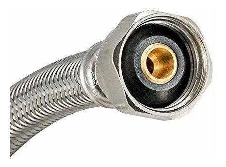 Conector Flexible De Grifo 1/2puLG Fip X 3/8puLG