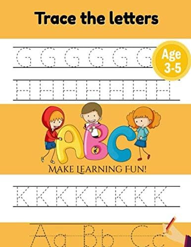 Libro: Trace The Letters Make Learning Fun: Letter Tracing F