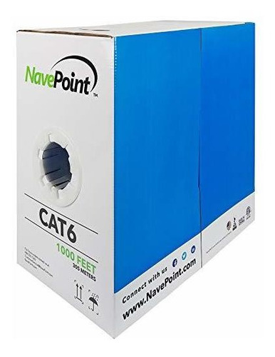 Cable De Red Ethernet Cat Navepoint Cat6 Riser (cmr), 1000 P