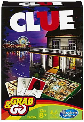 Juego Clue Grab And Go (tamaño De Viaje)