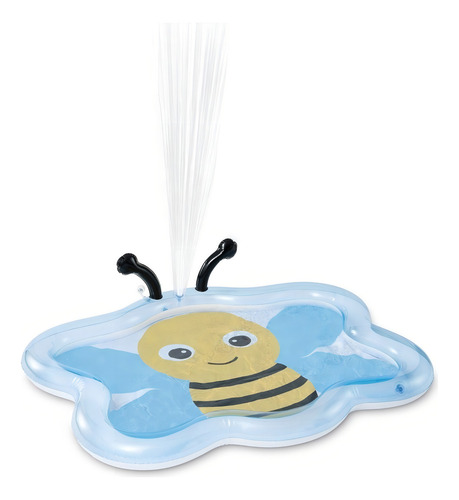 Intex | Alberca Infable Para Bebé | Chorro De Agua | Abeja Color Transparente