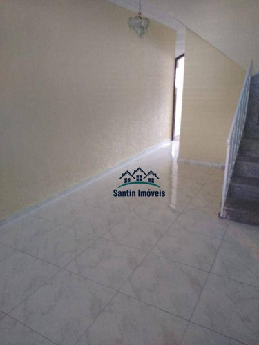 Imagem 2 de 27 de Sobrado Com 3 Dormitórios À Venda, 168 M² Por R$ 450.000,00 - Jardim Las Vegas - Santo André/sp - So0447
