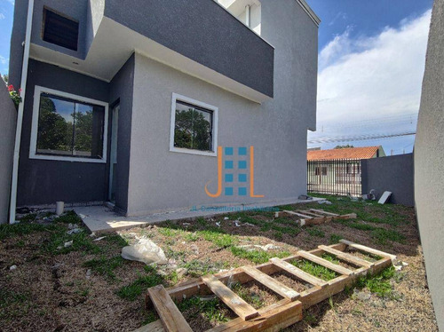 Imagem 4 de 19 de Sobrado De Esquina Com Dois Quartos Sendo Uma Suíte No Pinheirinho - So1611