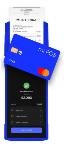 Terminal Pos Para Recibir Pago Con Tarjeta Emitir Boletas