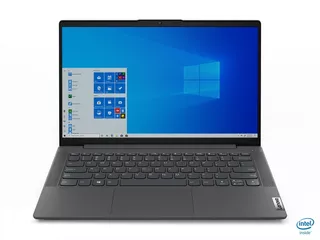 Laptop Lenovo IdeaPad 14ITL05 graphite gray 14", Intel Core i7 1165G7 8GB de RAM 512GB SSD, Intel Iris Xe Graphics G7 96EUs 60 Hz 1920x1080px Windows 10 Home