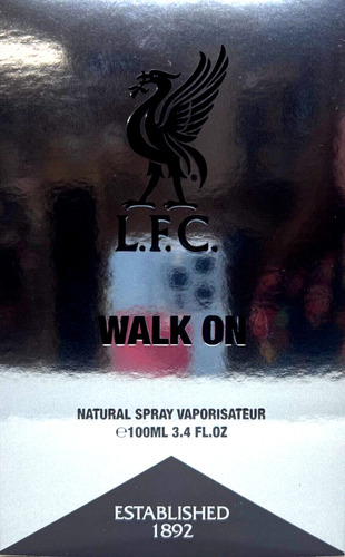 Edp 3.4 Onzas Liverpool Fc Walk On Para Hombre En Spray