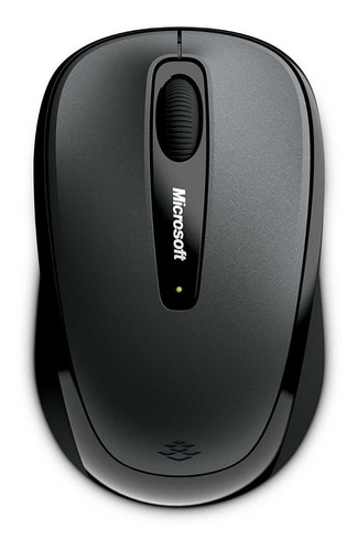 Imagen 1 de 2 de Mouse inalámbrico Microsoft  Wireless Mobile 3500 negro