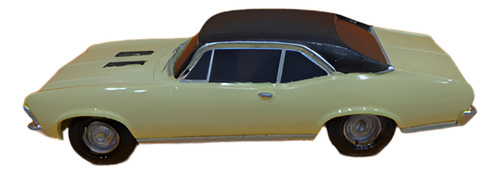 Chevy Coupe De Lujo 1971 Amarillo 1/43 Imperdible Replica
