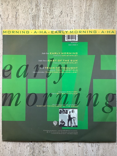 A-ha - Early Morning 12 Vinilo Acetato East Of The Sun (Usado)