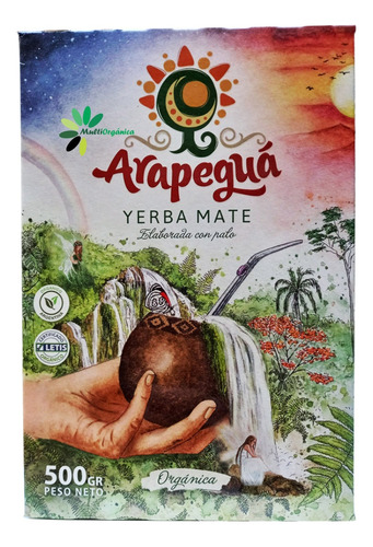 Yerba Mate Orgánica Biodinamica Arapegua 500gr 